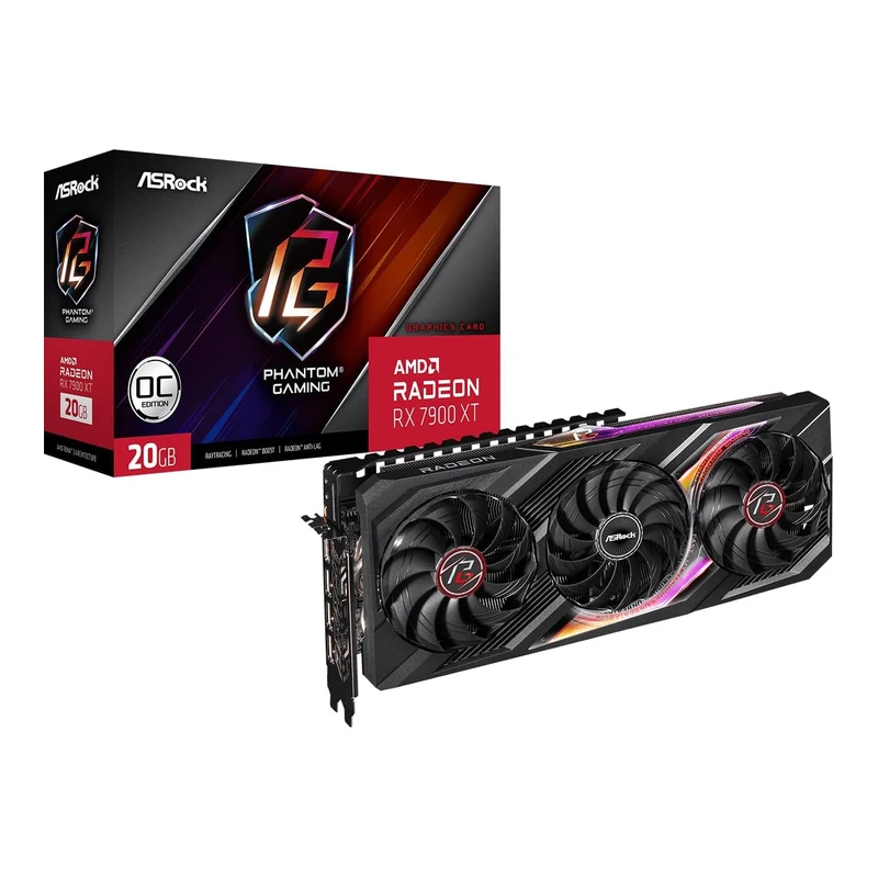 ASRock AMD Radeon RX 7900 XT Phantom Gaming GPU